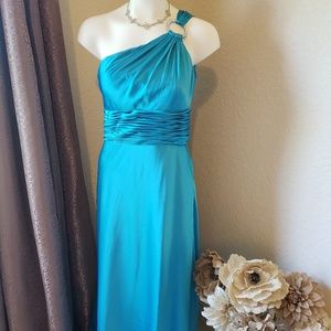 Adriana Papel blue dress